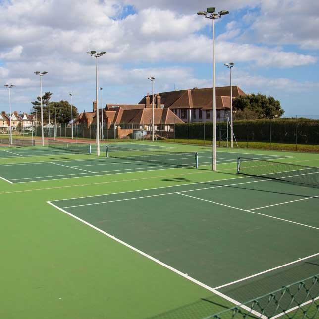 Image: Felixstowe lawn tennis club, is in easy reach from the Grafton Guest House B&B